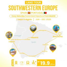 LANDTOUR SOUTHWESTERN EUROPE