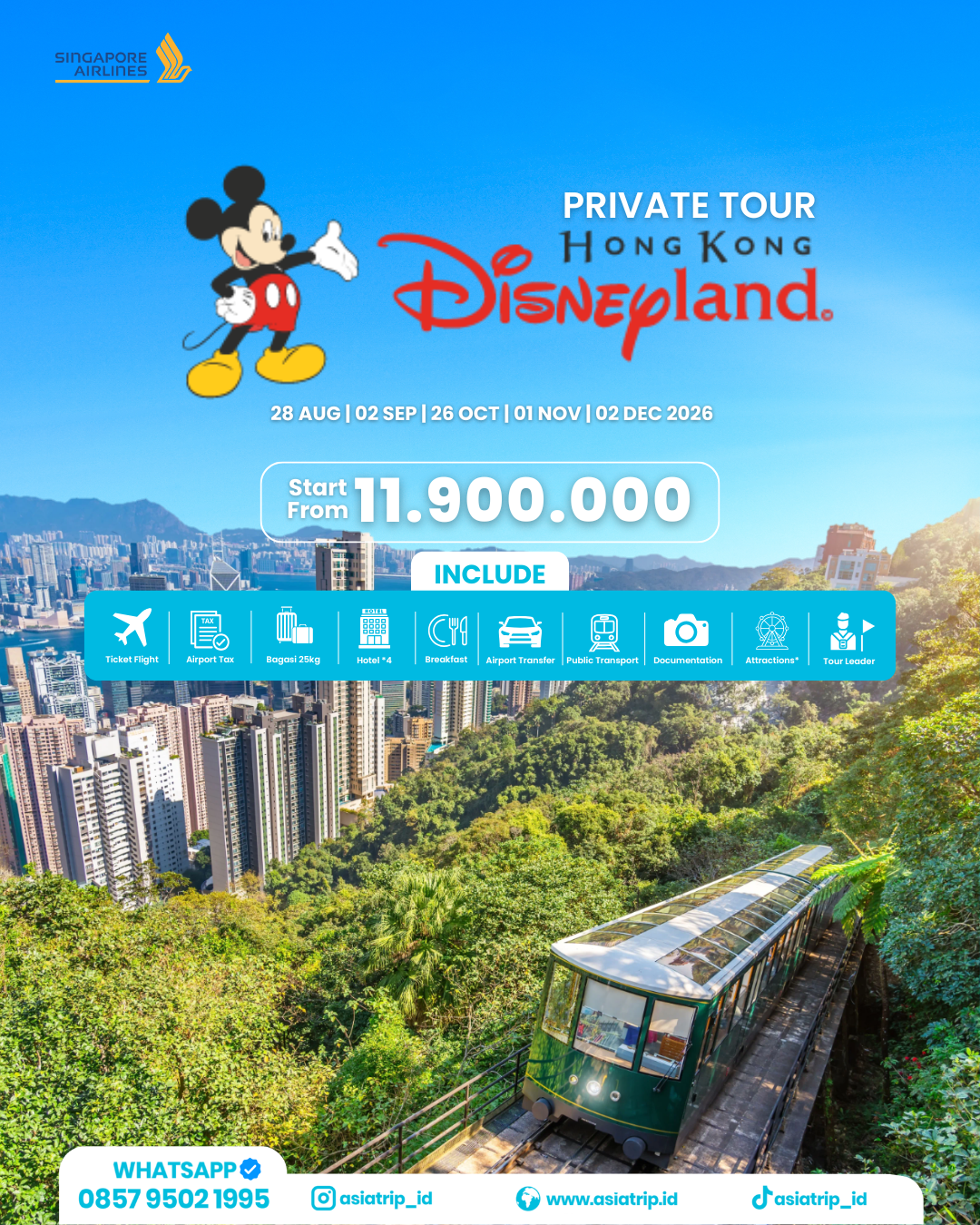 Private Tour Disneyland, HongKong