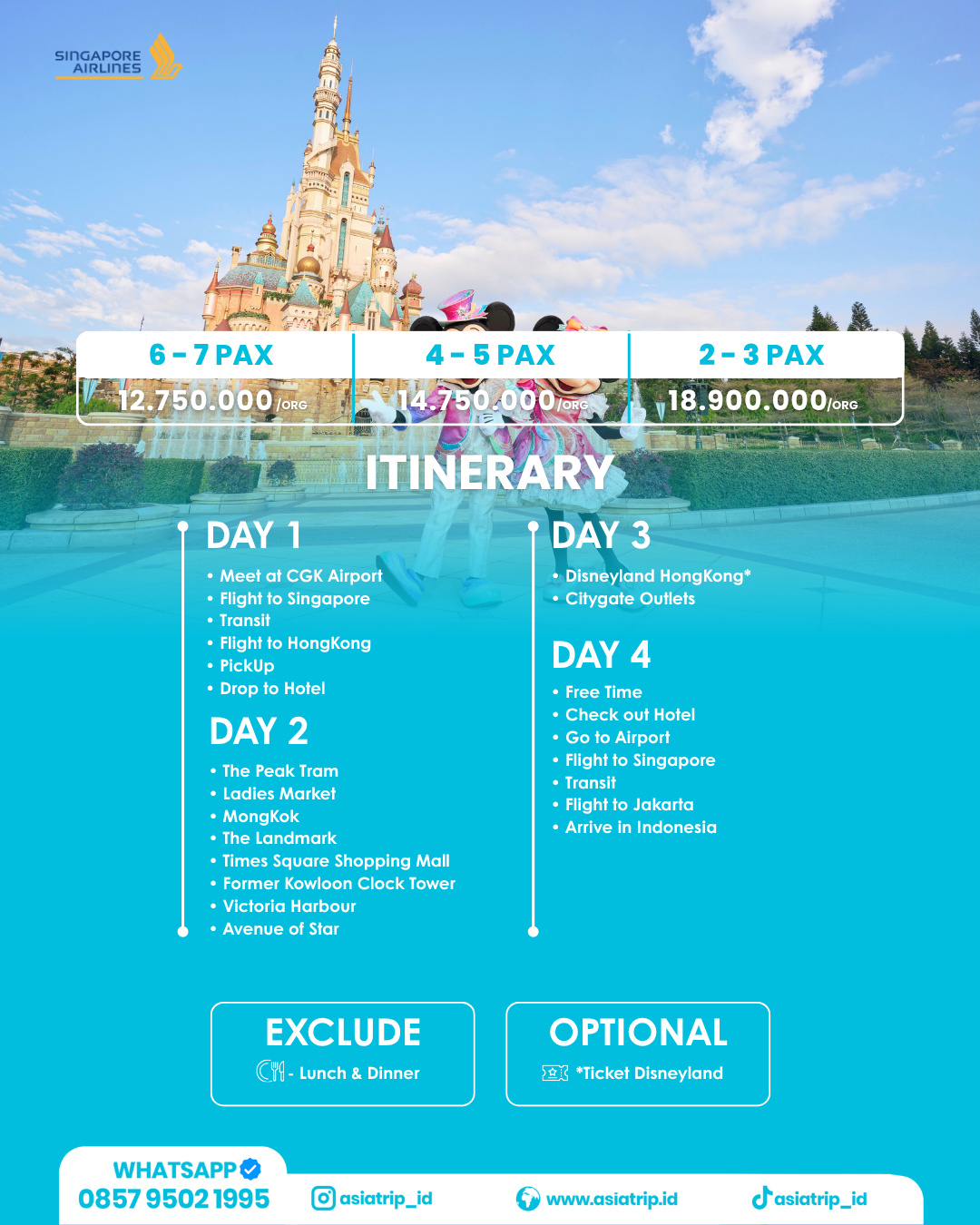 Private Tour Disneyland, HongKong - Image 2