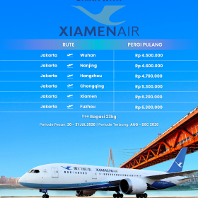 Tiket Xiamen Air