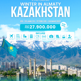 Tour Almaty + Shymbulak, Kazakhstan 2027