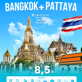 Private Trip Bangkok + Pattaya 2027