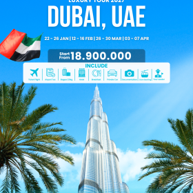 Luxury Tour Dubai, UAE 2027