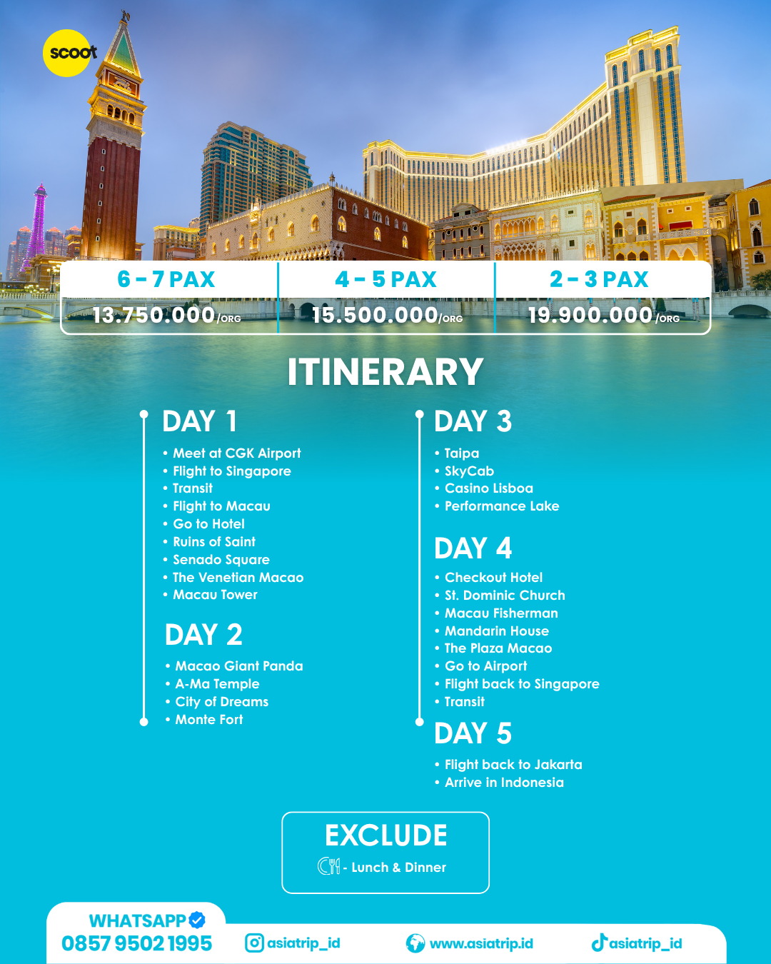 Private Trip Macau + Taipa 2027 - Image 2