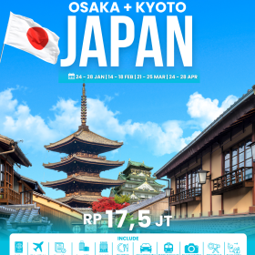 Winter Trip Osaka + Kyoto, Japan 2027