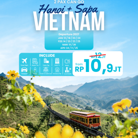 2 Pax Can Go Hanoi + SaPa, Vietnam 2027