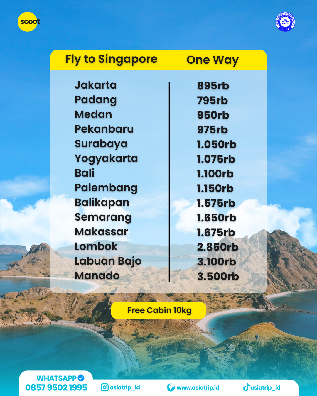 Scoot Ticket - Image 2