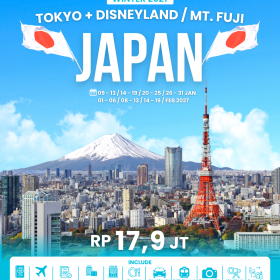 Winter Trip Tokyo + Mt. Fuji, Japan 2027