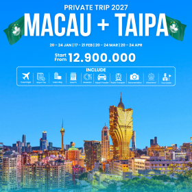 Private Trip Macau + Taipa 2027