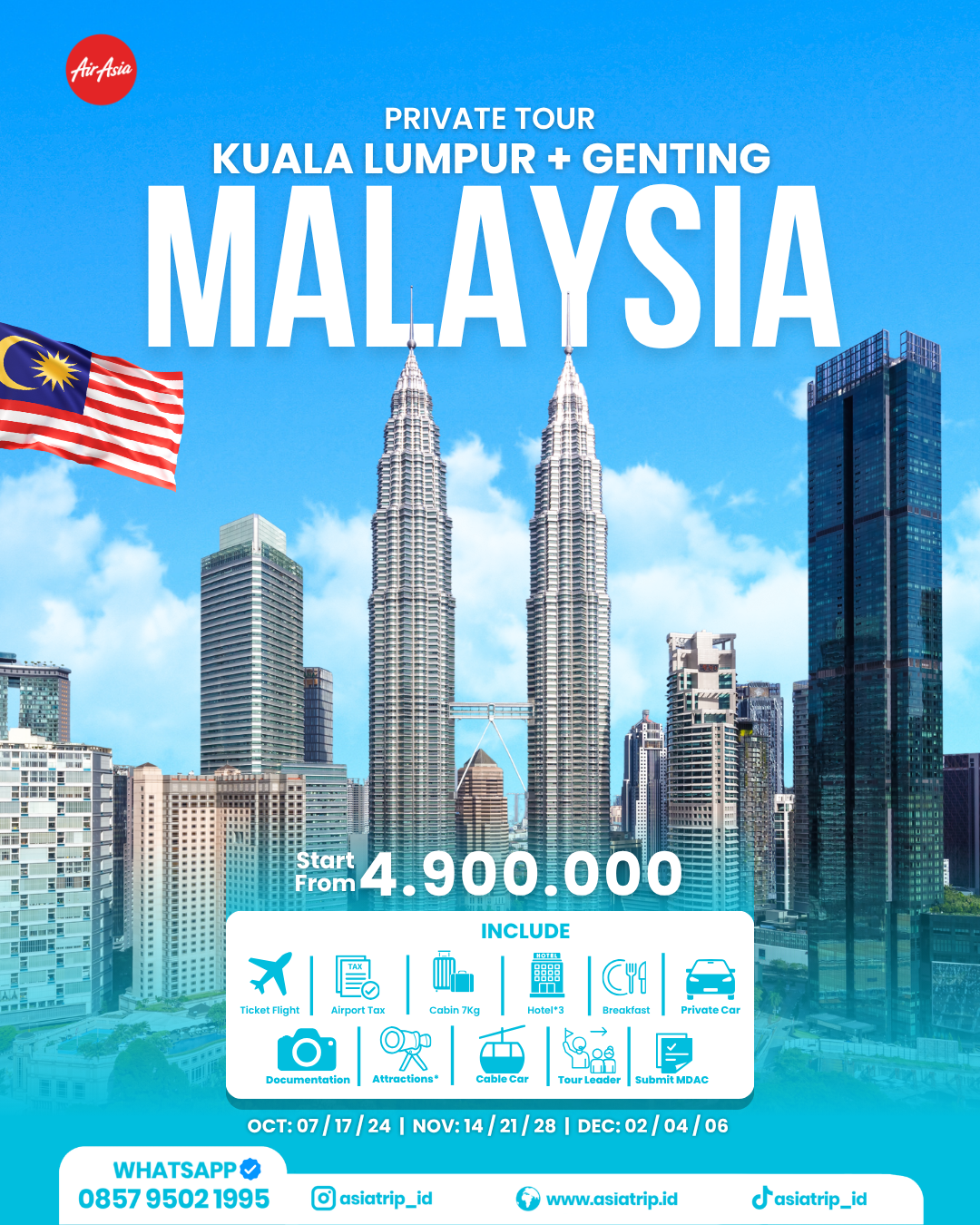 Private Tour Kuala Lumpur + Genting, Malaysia