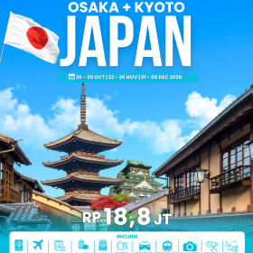 Last Year Trip Osaka + Kyoto, Japan